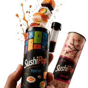 Sushi Pop — tubo push-up para sushi